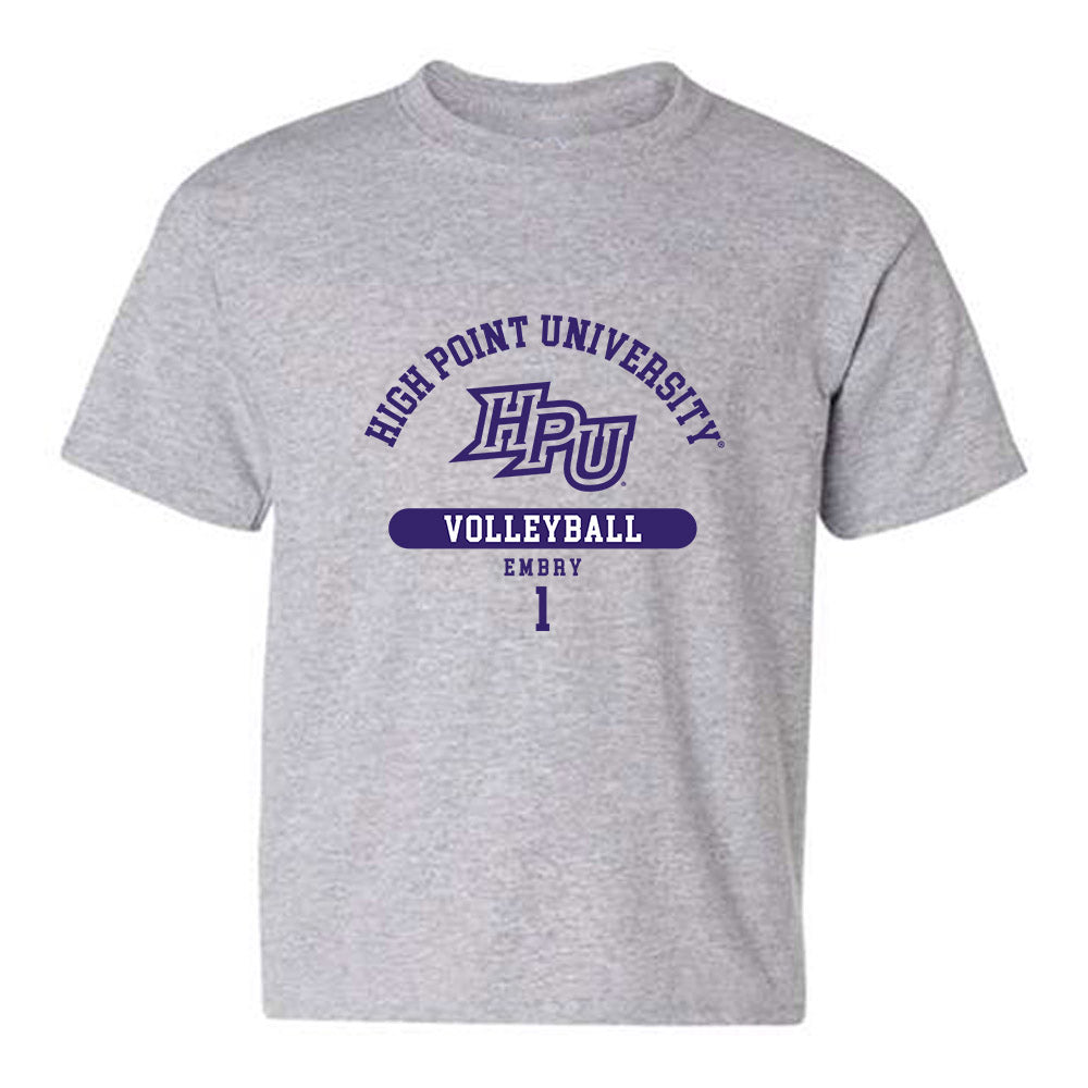 High Point - NCAA Women's Volleyball : Havani Embry - Classic Fashion Shersey Youth T-Shirt-0