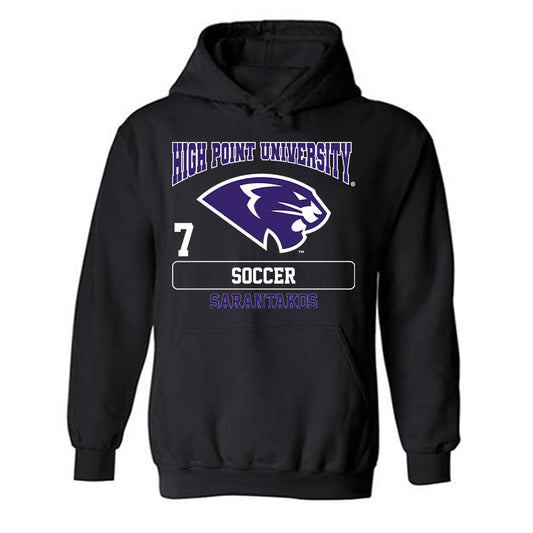 High Point - NCAA Men's Soccer : Nick Sarantakos - Hooded Sweatshirt-0