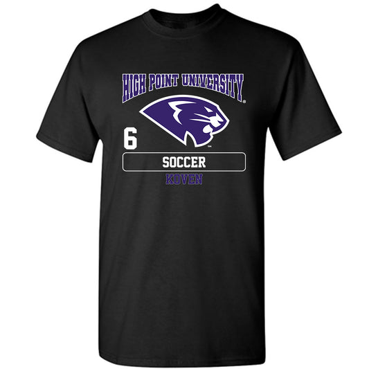 High Point - NCAA Men's Soccer : Koven Johnson - T-Shirt-0