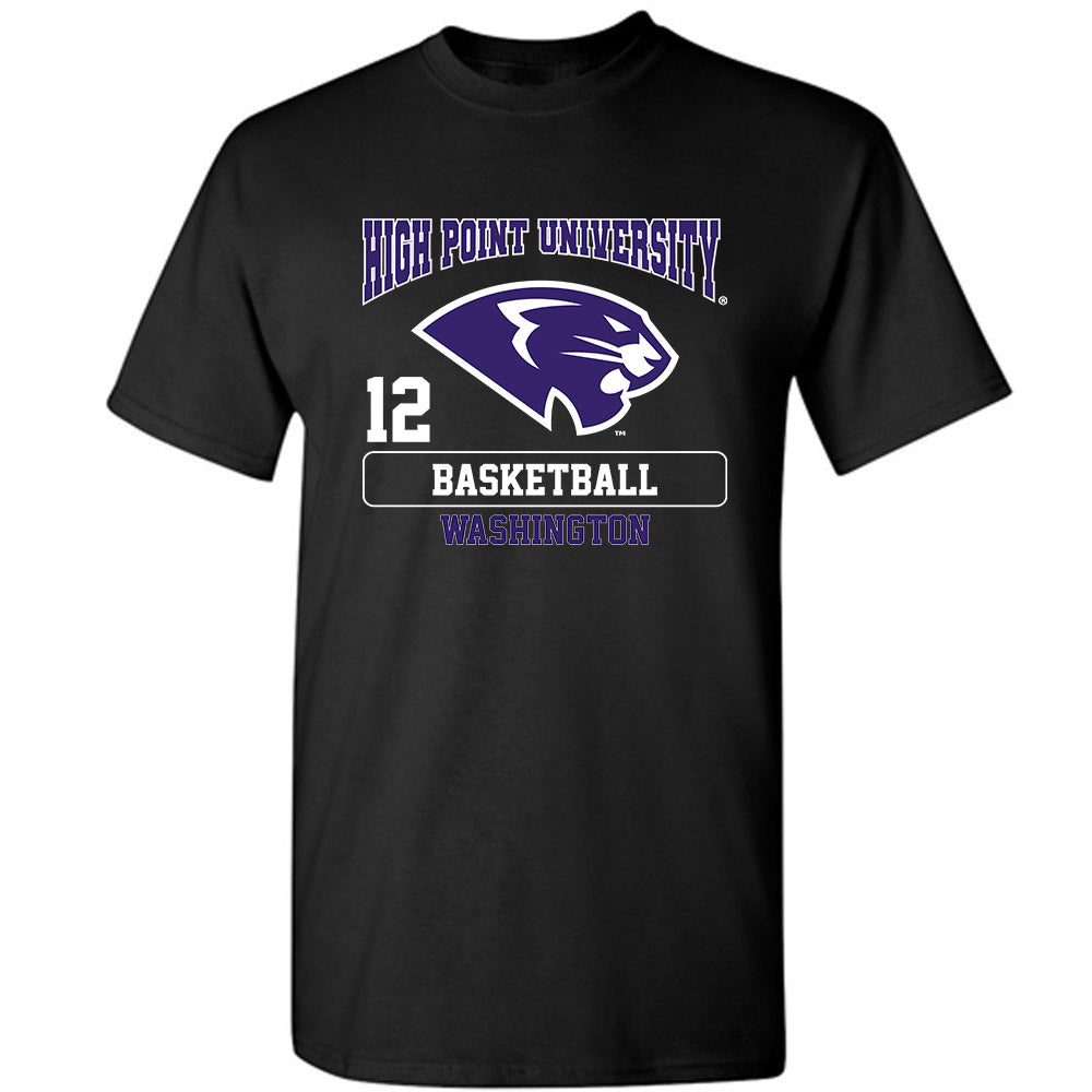 High Point - NCAA Men's Basketball : Scotty Washington - T-Shirt-0
