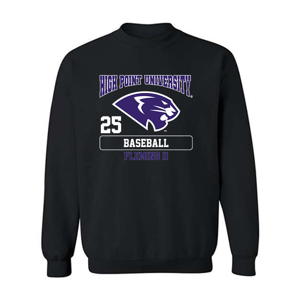High Point - NCAA Baseball : Dubs Fleming II - Crewneck Sweatshirt-0