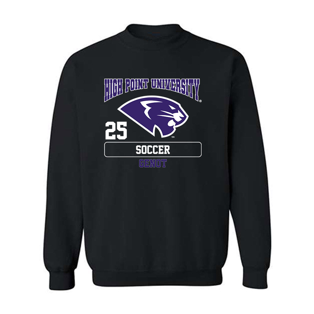 High Point - NCAA Men's Soccer : Kingston Genot - Crewneck Sweatshirt-0