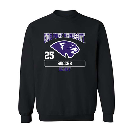 High Point - NCAA Men's Soccer : Kingston Genot - Crewneck Sweatshirt-0