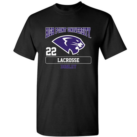 High Point - NCAA Women's Lacrosse : Jaidyn Donley - T-Shirt-0