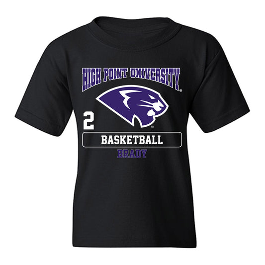 High Point - NCAA Men's Basketball : Vincent Brady - Youth T-Shirt-0