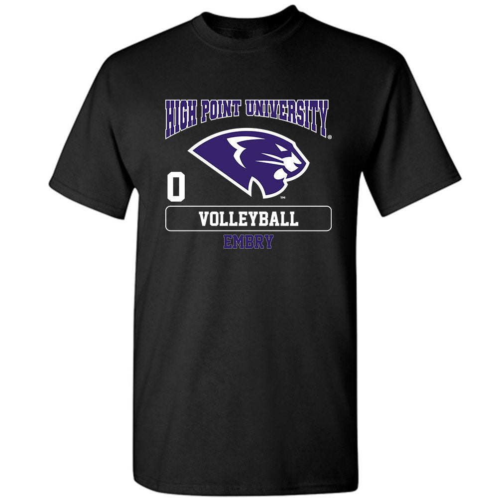 High Point - NCAA Women's Volleyball : Havani Embry - T-Shirt-0
