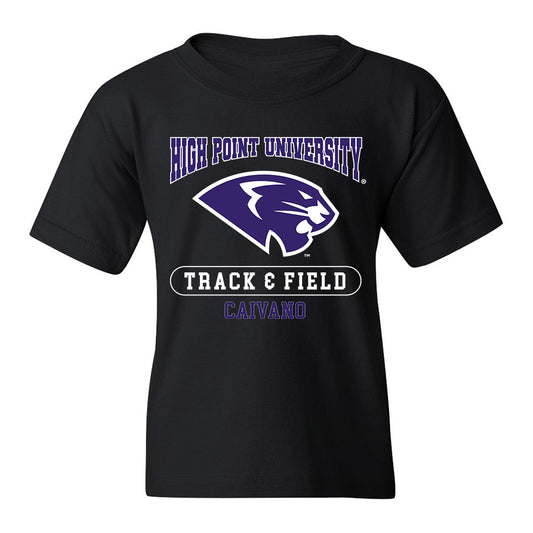 High Point - NCAA Women's Track & Field : David Caivano - Youth T-Shirt Classic Fashion Shersey