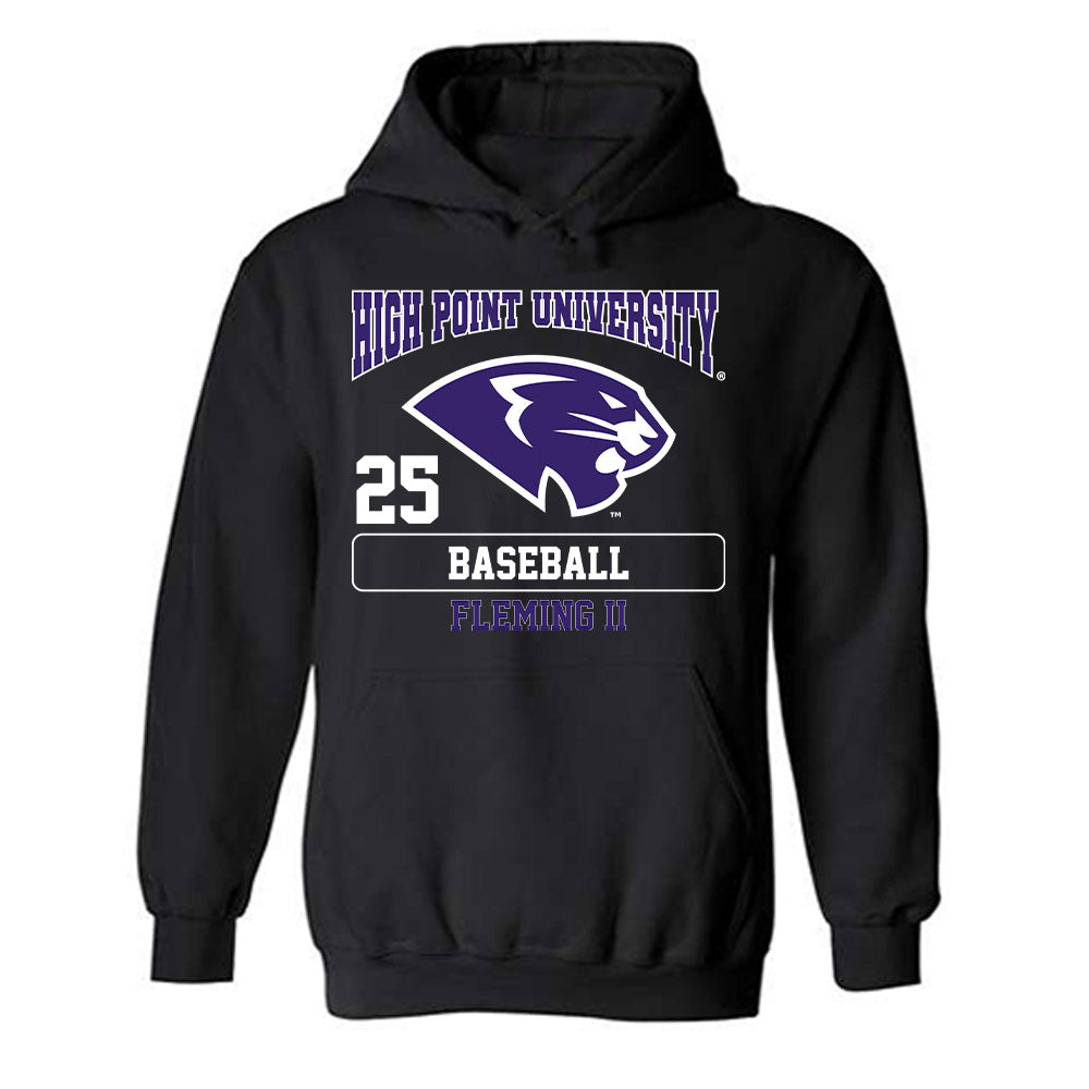 High Point - NCAA Baseball : Dubs Fleming II - Hooded Sweatshirt-0