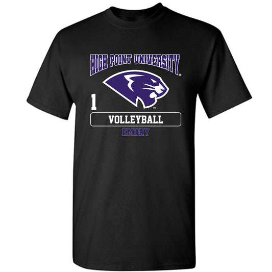 High Point - NCAA Women's Volleyball : Havani Embry - T-Shirt-0
