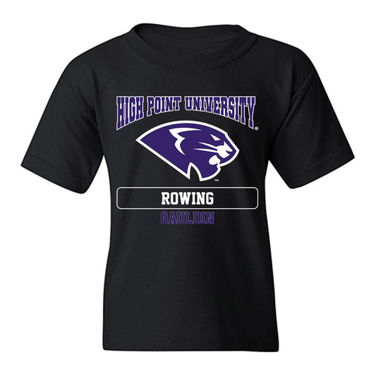 High Point - NCAA Women's Rowing : Reagan Gauldin - Youth T-Shirt-0