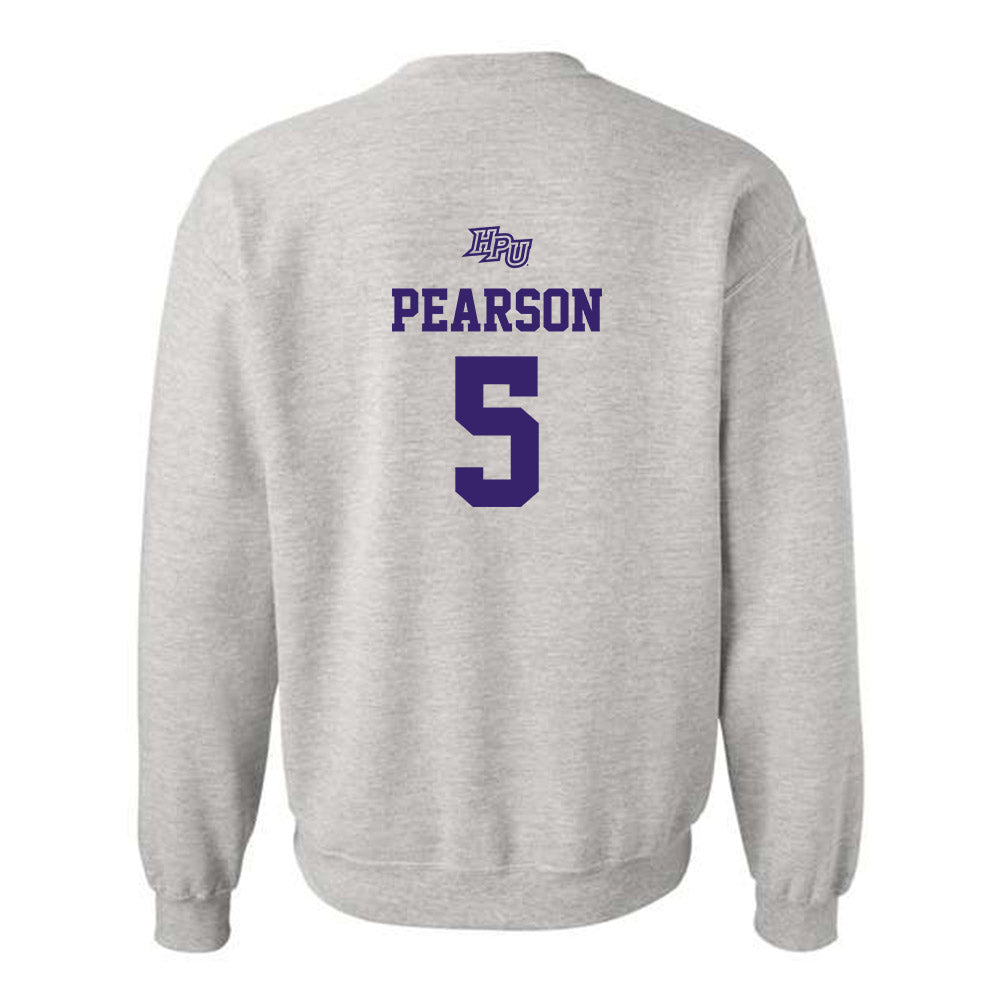 High Point - NCAA Men's Basketball : Trey Pearson - Crewneck Sweatshirt-1