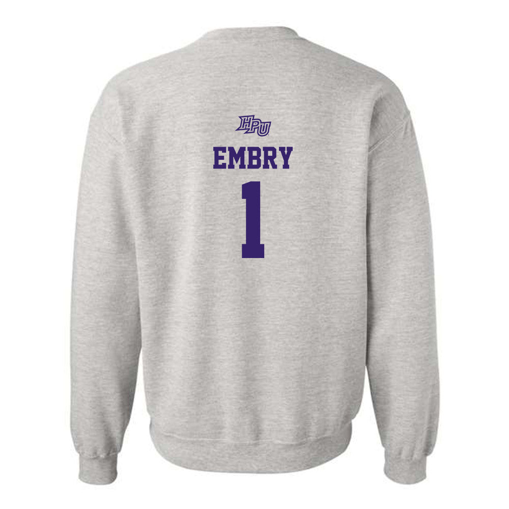 High Point - NCAA Women's Volleyball : Havani Embry - Crewneck Sweatshirt-1