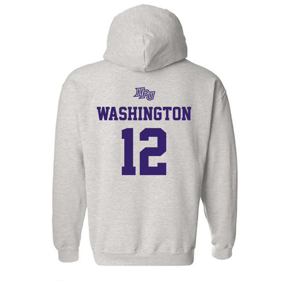 High Point - NCAA Men's Basketball : Scotty Washington - Hooded Sweatshirt-1