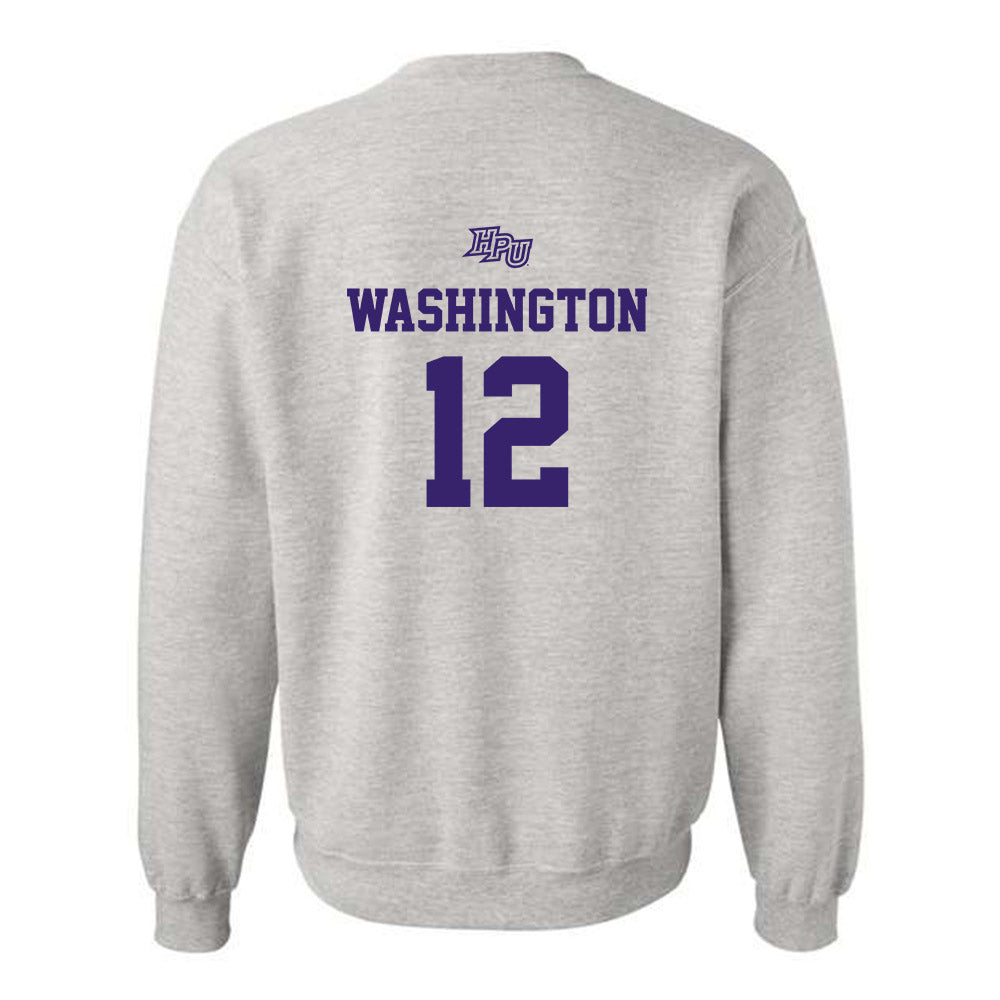 High Point - NCAA Men's Basketball : Scotty Washington - Crewneck Sweatshirt-1