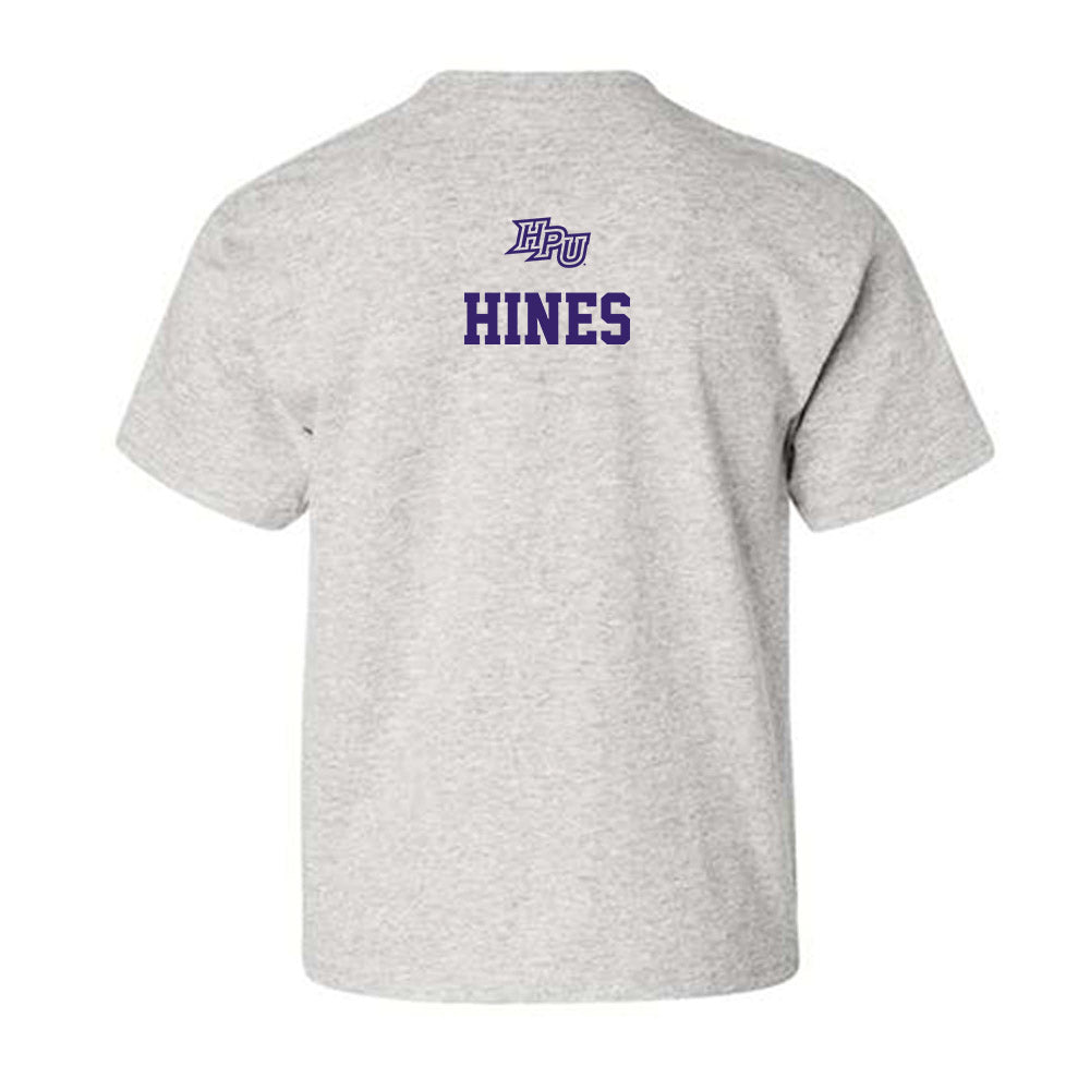High Point - NCAA Women's Track & Field : Mya Hines - Youth T-Shirt-1
