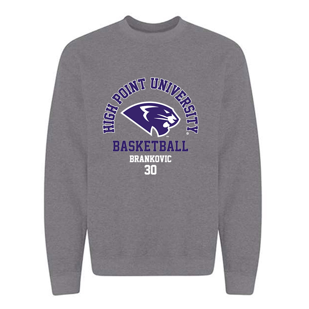 High Point - NCAA Men's Basketball : Filip Brankovic - Crewneck Sweatshirt-0