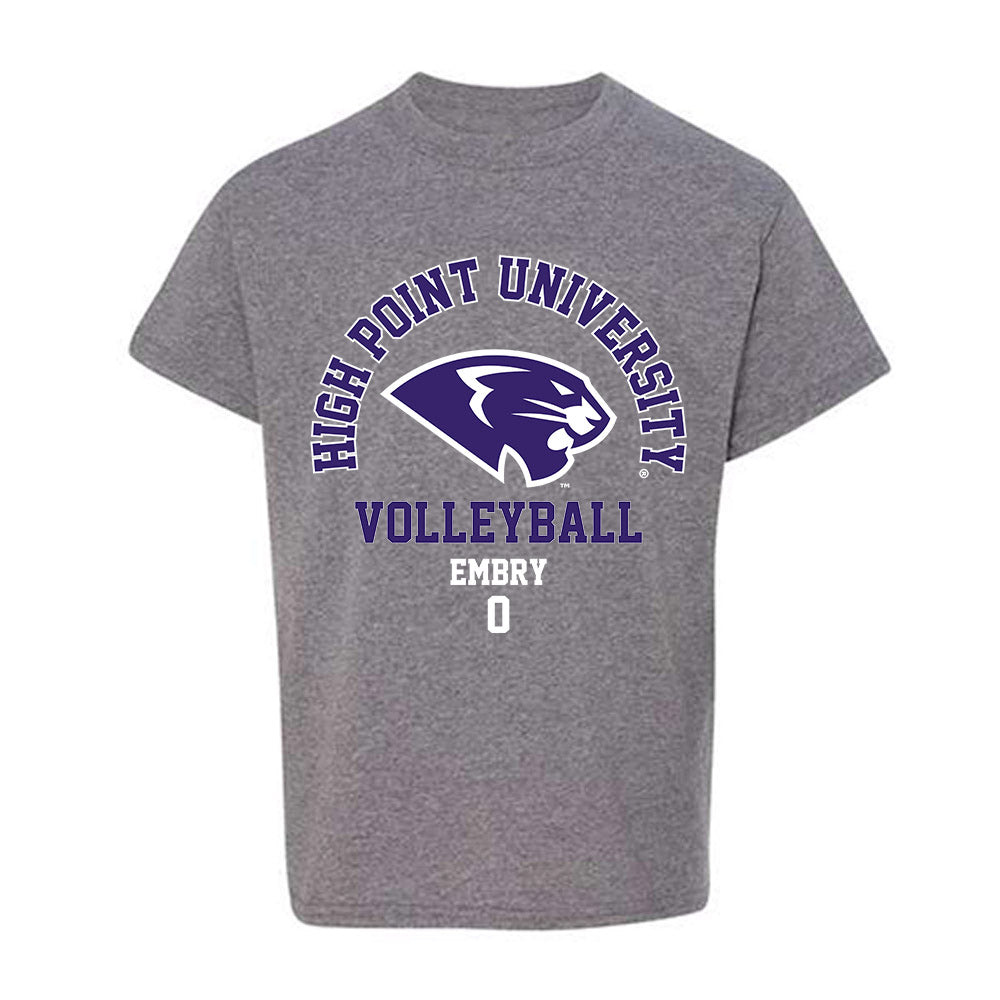 High Point - NCAA Women's Volleyball : Havani Embry - Youth T-Shirt-0