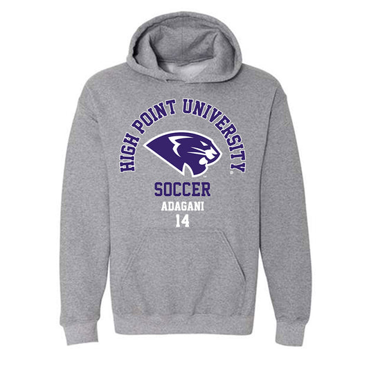 High Point - NCAA Men's Soccer : Prosper Adagani - Hooded Sweatshirt-0