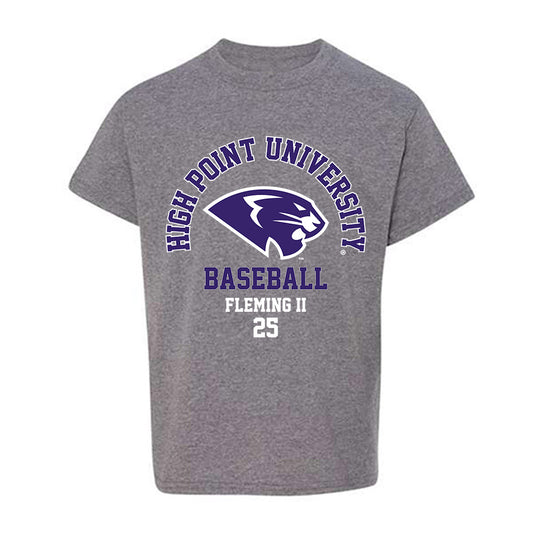 High Point - NCAA Baseball : Dubs Fleming II - Youth T-Shirt-0