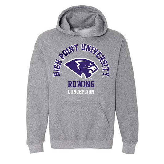 High Point - NCAA Women's Rowing : Kate Concepcion - Hooded Sweatshirt-0