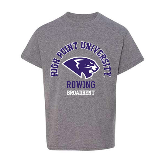 High Point - NCAA Women's Rowing : Avery Broadbent - Youth T-Shirt-0