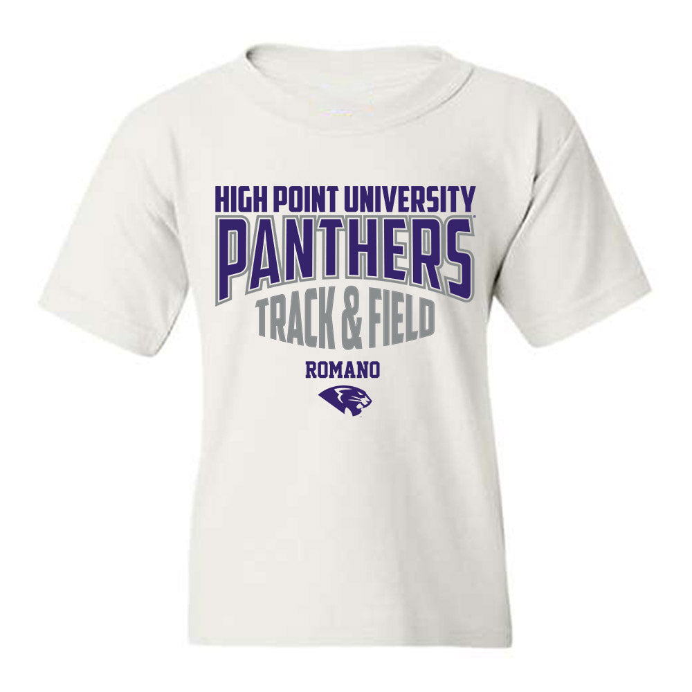 High Point - NCAA Women's Track & Field : Emily Romano - Youth T-Shirt-0