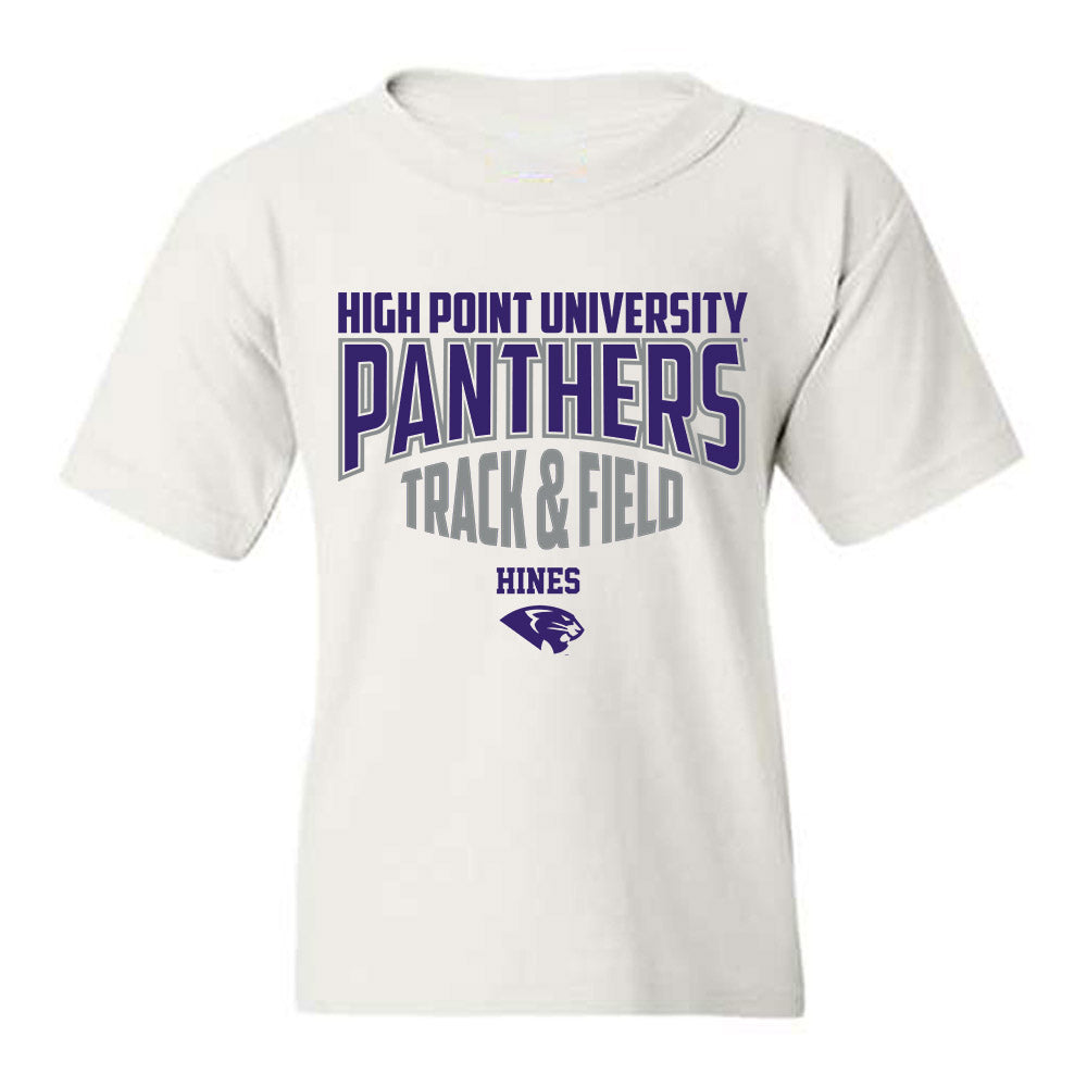 High Point - NCAA Women's Track & Field : Mya Hines - Youth T-Shirt-0