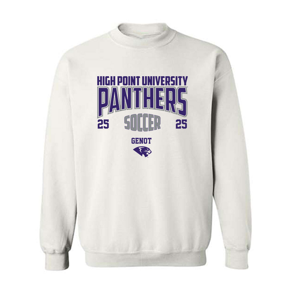 High Point - NCAA Men's Soccer : Kingston Genot - Crewneck Sweatshirt-0