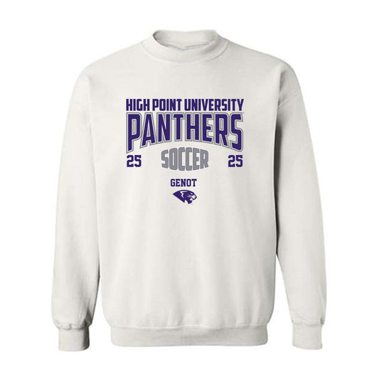 High Point - NCAA Men's Soccer : Kingston Genot - Crewneck Sweatshirt-0