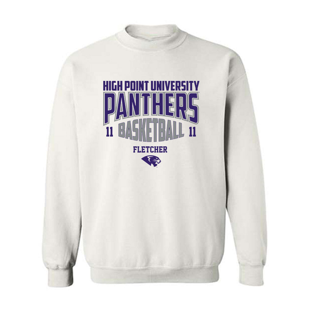 High Point - NCAA Men's Basketball : Camron Fletcher - Crewneck Sweatshirt-0