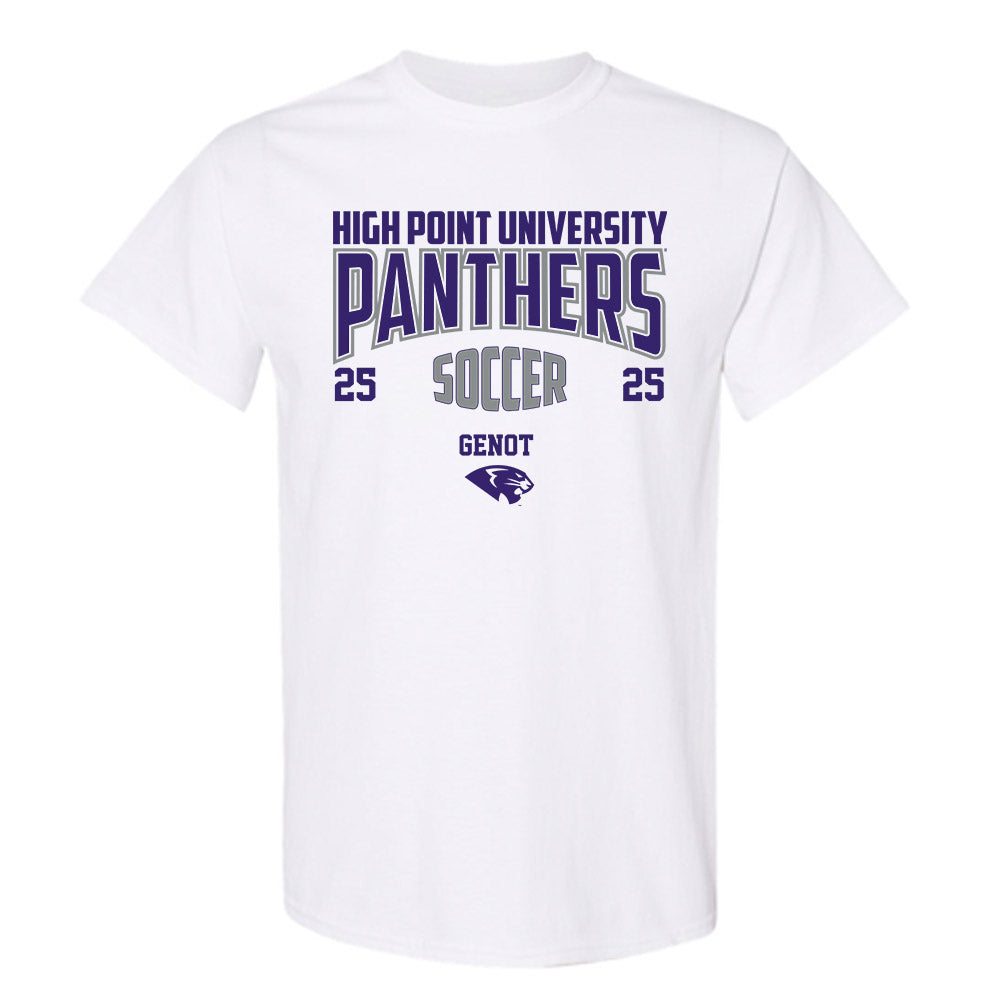 High Point - NCAA Men's Soccer : Kingston Genot - T-Shirt-0