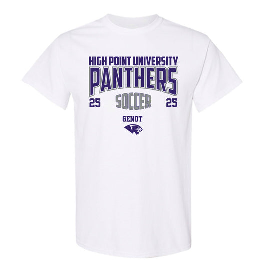 High Point - NCAA Men's Soccer : Kingston Genot - T-Shirt-0