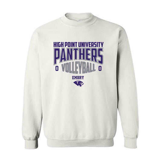 High Point - NCAA Women's Volleyball : Havani Embry - Crewneck Sweatshirt-0