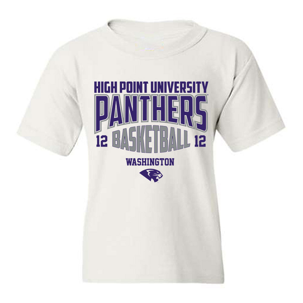 High Point - NCAA Men's Basketball : Scotty Washington - Youth T-Shirt-0