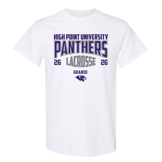 High Point - NCAA Women's Lacrosse : Ava Grandi - T-Shirt-0