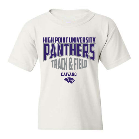 High Point - NCAA Women's Track & Field : David Caivano - Youth T-Shirt Classic Fashion Shersey