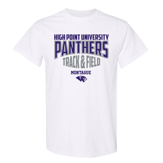 High Point - NCAA Men's Track & Field : David Montague - T-Shirt-0