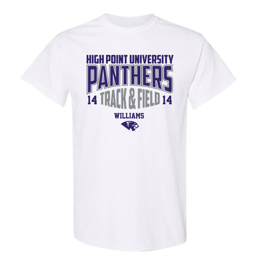 High Point - NCAA Men's Track & Field : Camerin Williams - T-Shirt-0