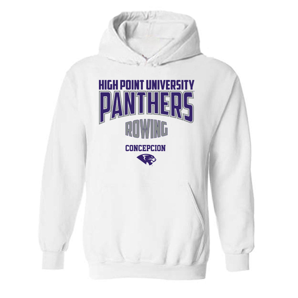 High Point - NCAA Women's Rowing : Kate Concepcion - Hooded Sweatshirt-0
