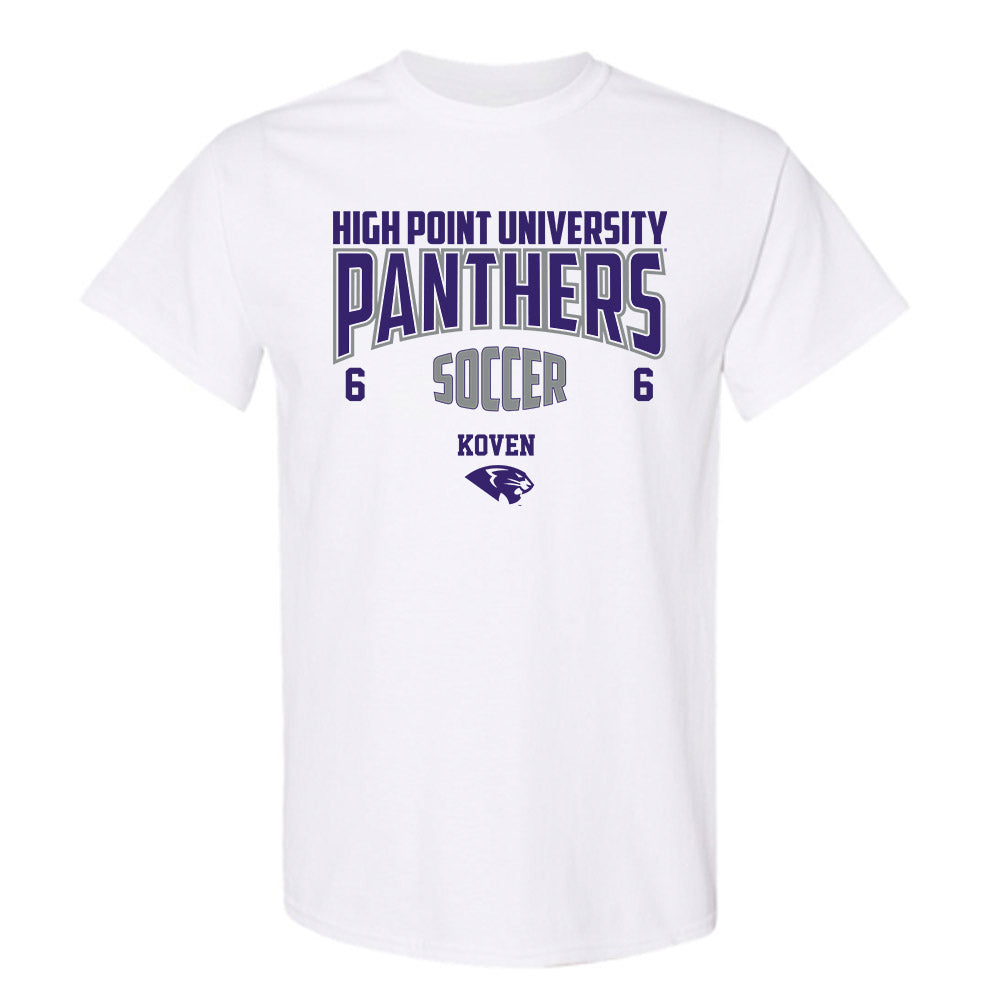 High Point - NCAA Men's Soccer : Koven Johnson - T-Shirt-0