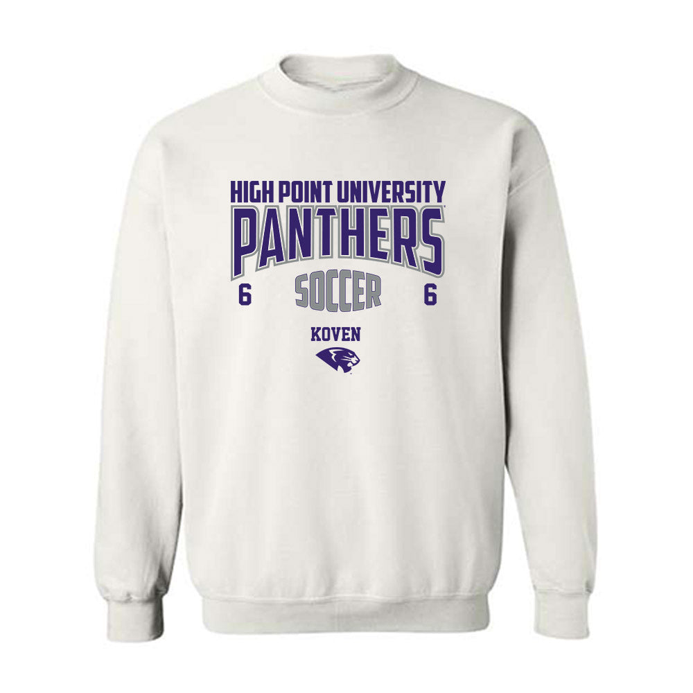 High Point - NCAA Men's Soccer : Koven Johnson - Crewneck Sweatshirt-0
