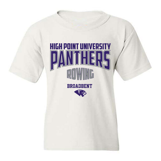 High Point - NCAA Women's Rowing : Avery Broadbent - Youth T-Shirt-0