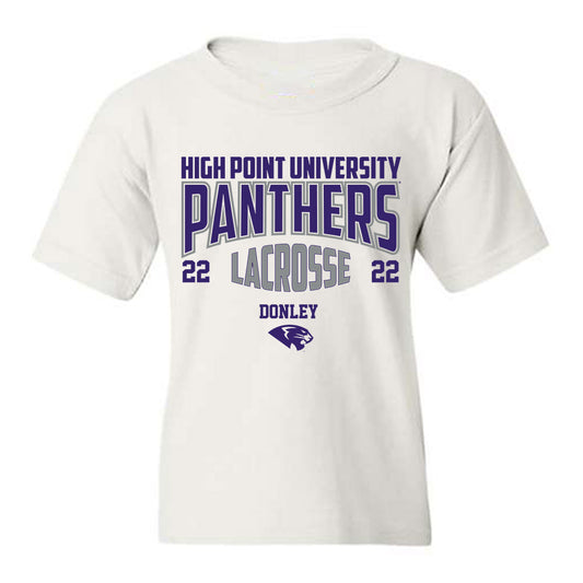 High Point - NCAA Women's Lacrosse : Jaidyn Donley - Youth T-Shirt-0