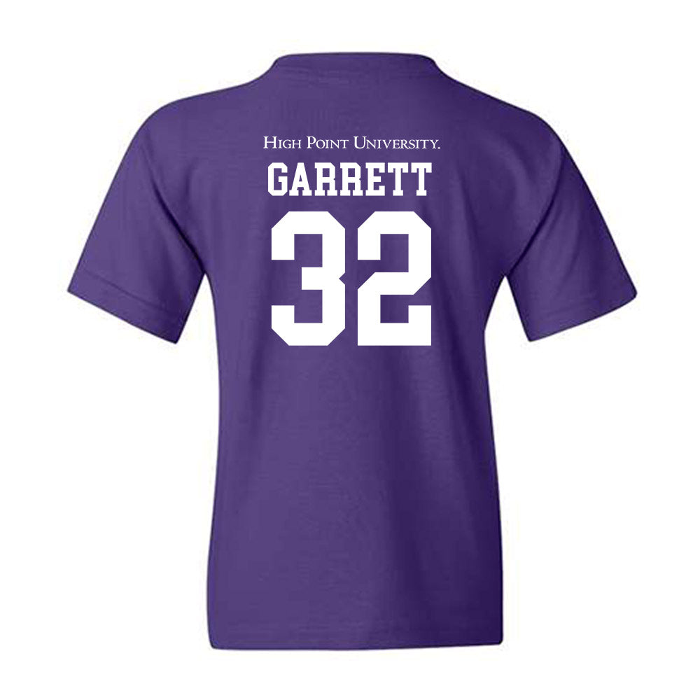 High Point - NCAA Men's Basketball : Isaac Garrett - Youth T-Shirt-1