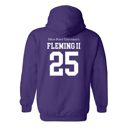 High Point - NCAA Baseball : Dubs Fleming II - Hooded Sweatshirt-1