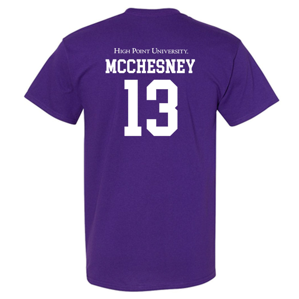 High Point - NCAA Men's Basketball : Liam Mcchesney - T-Shirt-1