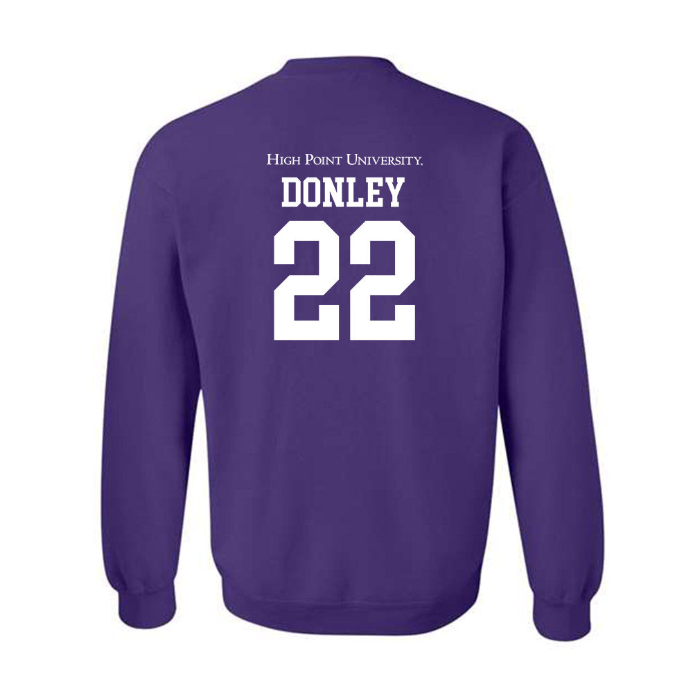High Point - NCAA Women's Lacrosse : Jaidyn Donley - Crewneck Sweatshirt-1