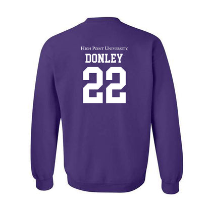 High Point - NCAA Women's Lacrosse : Jaidyn Donley - Crewneck Sweatshirt-1