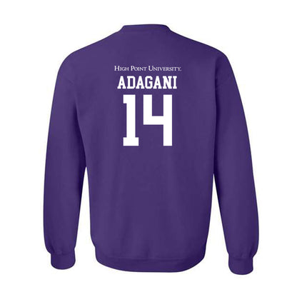 High Point - NCAA Men's Soccer : Prosper Adagani - Crewneck Sweatshirt-1
