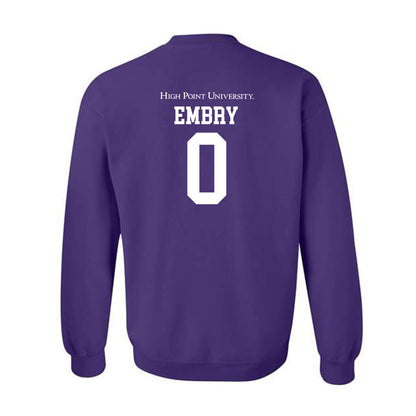 High Point - NCAA Women's Volleyball : Havani Embry - Crewneck Sweatshirt-1